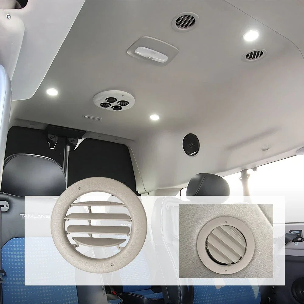 4X Roof AC Air Vent Louvre Grille for Ford Transit (2015–2025)
