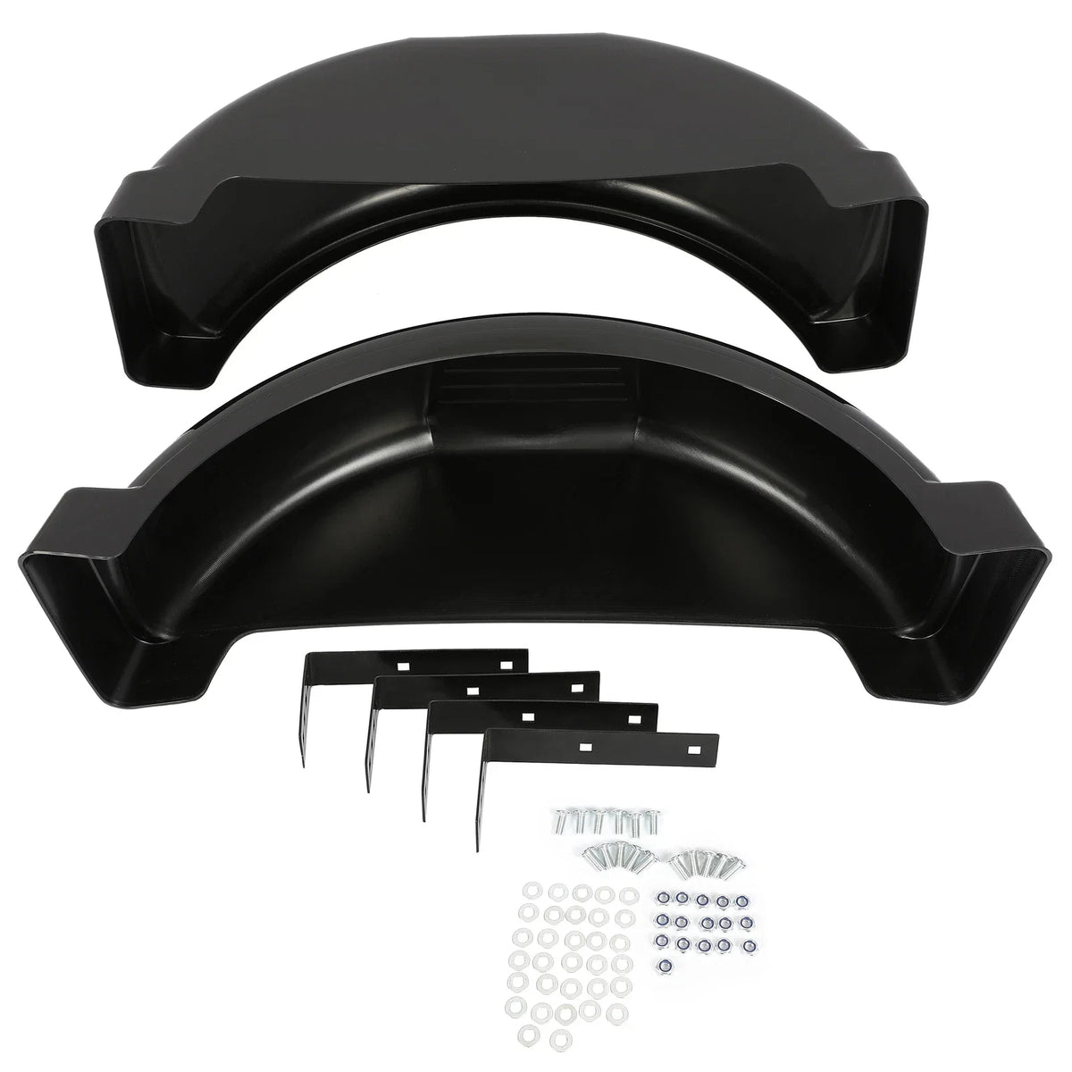 Set of 2 Single Axle Trailer Fenders for 13" Wheels (Boat)