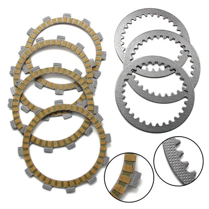 Clutch Friction Disc Plate Kit for Suzuki DS80 RM80 JR80 (1980–2007)