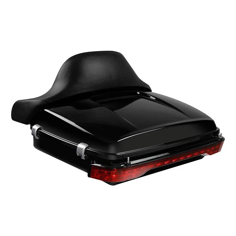 Chopped Trunk Pad & LED Brake Tail Light for Harley Electra Road Glide (2014–2026)