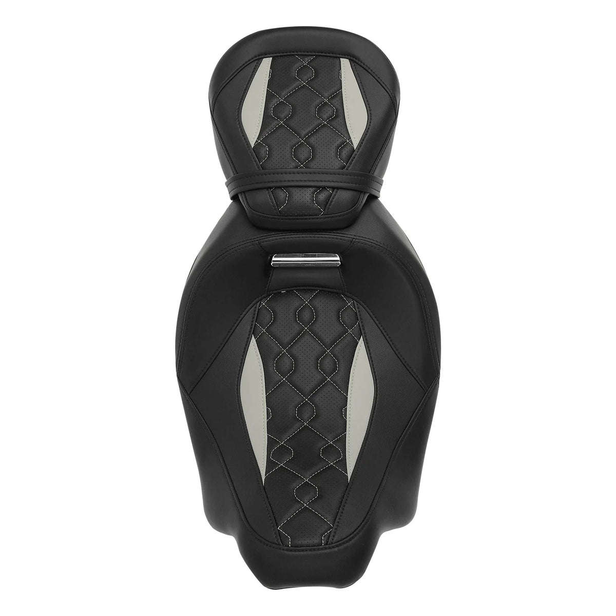 Driver Passenger Seat for Harley Touring Street Road Glide (2009–2023) Black