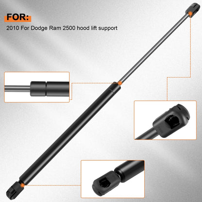 2 Front Hood Lift Supports for Dodge Ram 1500 2500 3500