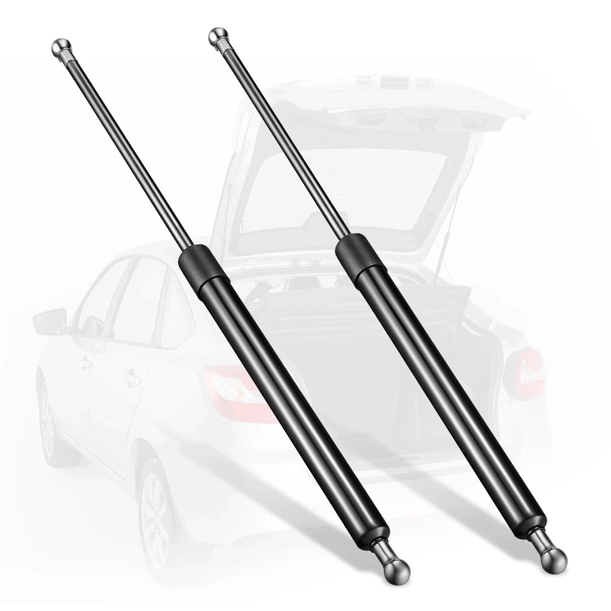 Pair of 20 Inch 250 Lbs Gas Struts for Camper Shell Truck Topper (ST200M1250) 2008–2010