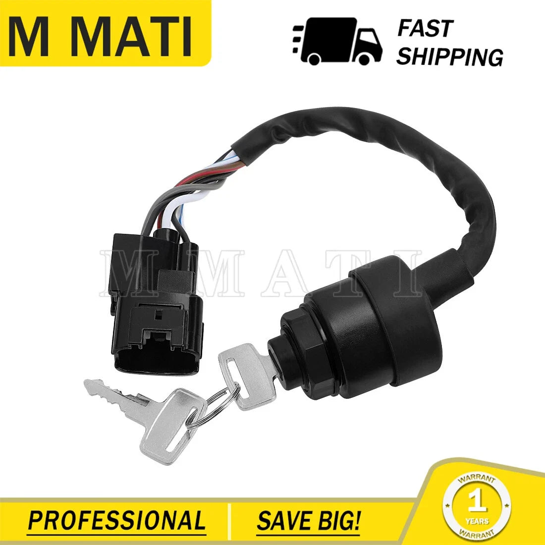 Ignition Switch for Kawasaki Teryx KRX4 KRX 1000 KRF1000 KRT1000 (2020–2024)