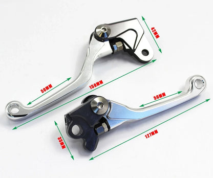 Pair Pivot Brake Clutch Lever for Honda CR80R/85R CRF125R/150R/250R/450R