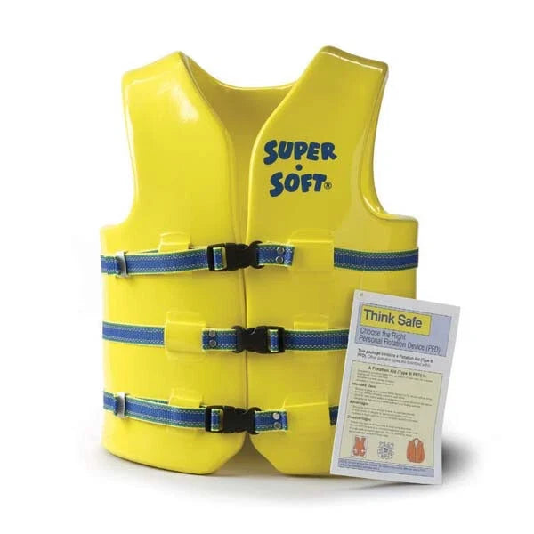 Super Soft USCGA Ski Vest for Texas Recreation (Adult, Size Small)