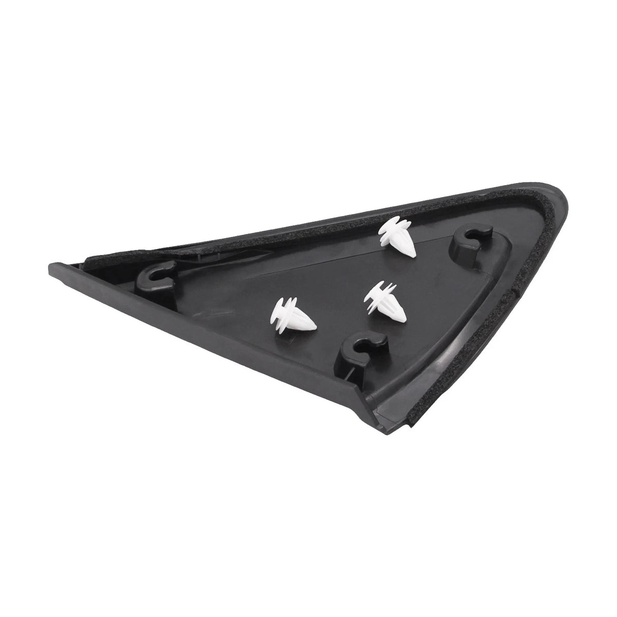 Set of 2 Front Fender Trim Black for Nissan Versa (2020–2023) 63870-5EF0A, 63871-5EF0A