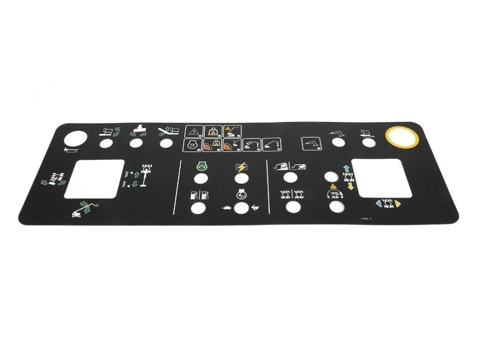 Platform Control Overlay Decal for Genie Lift S-Boom XC (OEM)