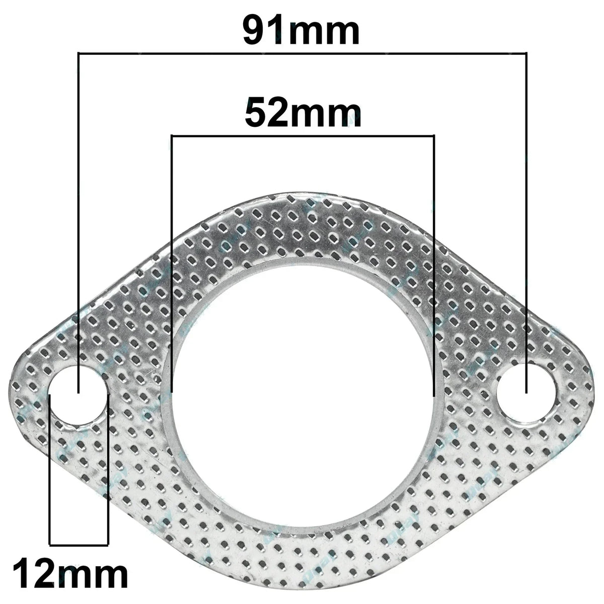 Exhaust Pipe Flange Gasket for Nissan Gazelle S12 4cyl CA20E 2.0L SOHC 1984~1988