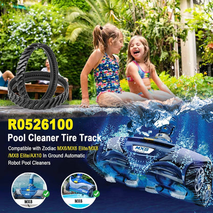 2-Pack R0526100 Tracks for Zodiac MX6 MX8