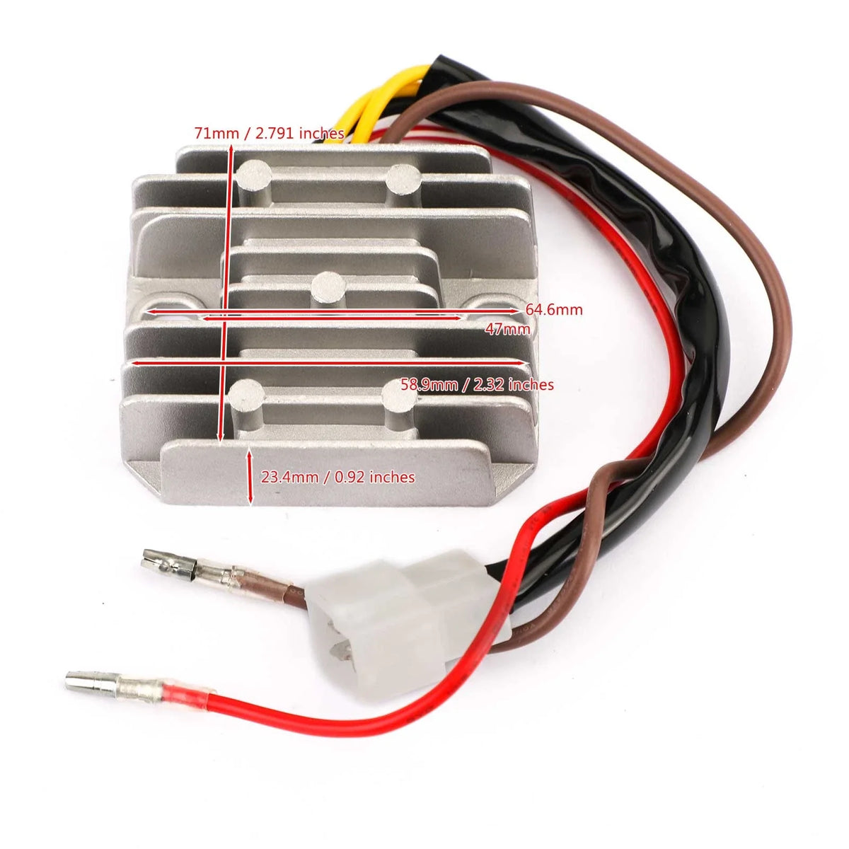 Voltage Regulator for Kawasaki KLT200 KLT250 KZ250 KZ440 KZ650 (1976–1983) 21066-1014