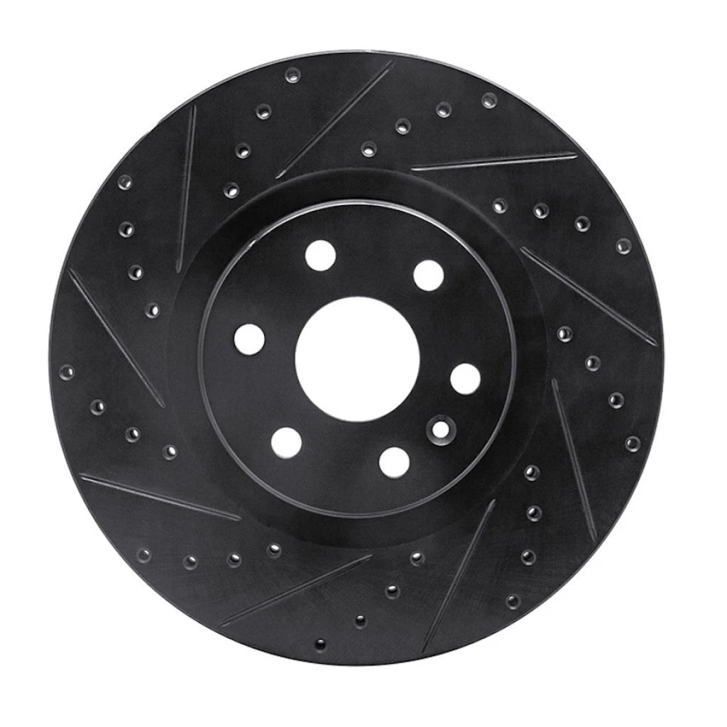 Rotor Set for Cadillac SRX (2010–2016) ALX-PAU-DF-8002-46024-CLA1, Drilled & Slotted