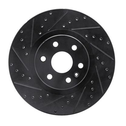 Rotor Set for Cadillac SRX (2010–2016) ALX-PAU-DF-8002-46024-CLA1, Drilled & Slotted