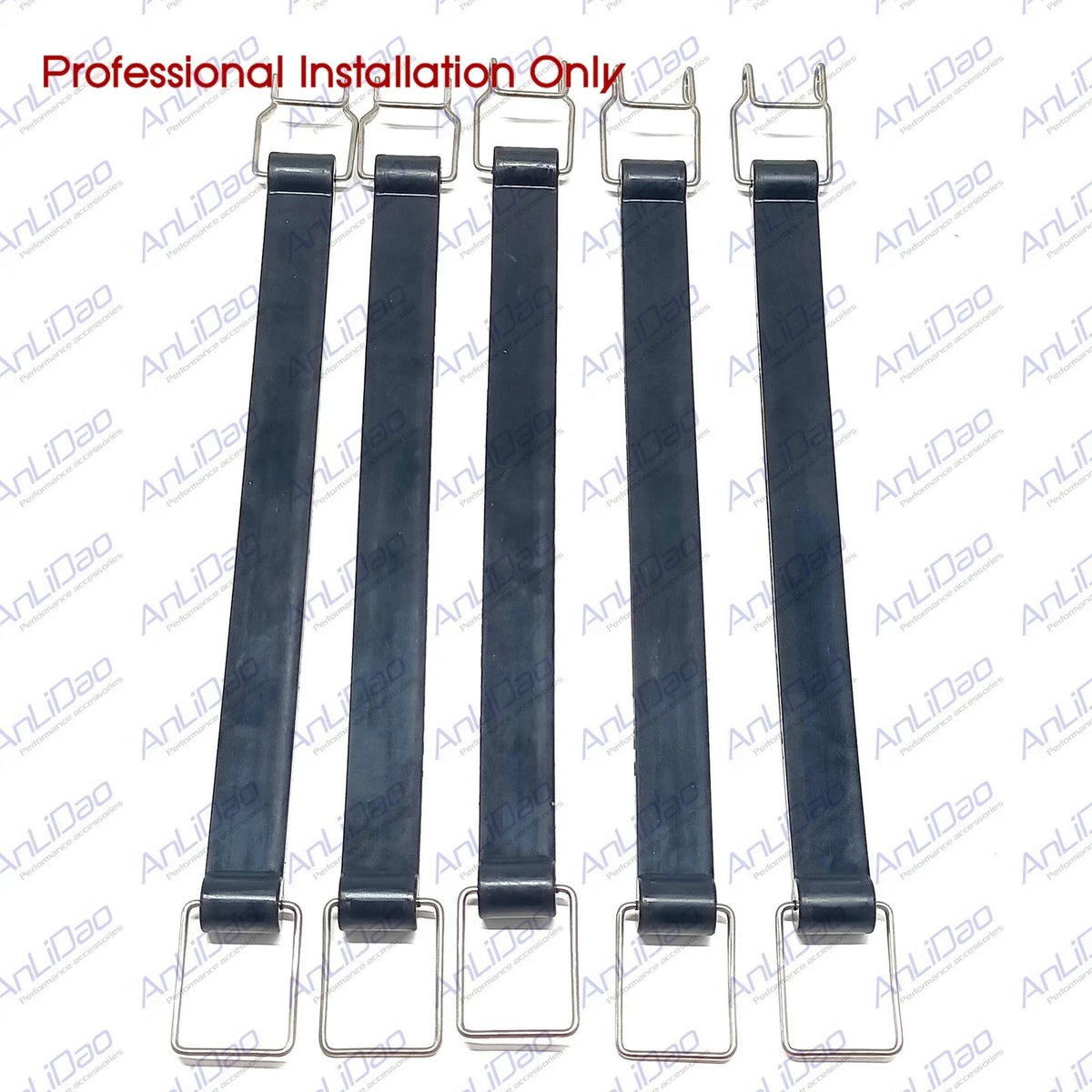Rubber Battery Strap Set of 5 for Sea-Doo GTX GTI RXP RXT Wake Pro (2003–2009)