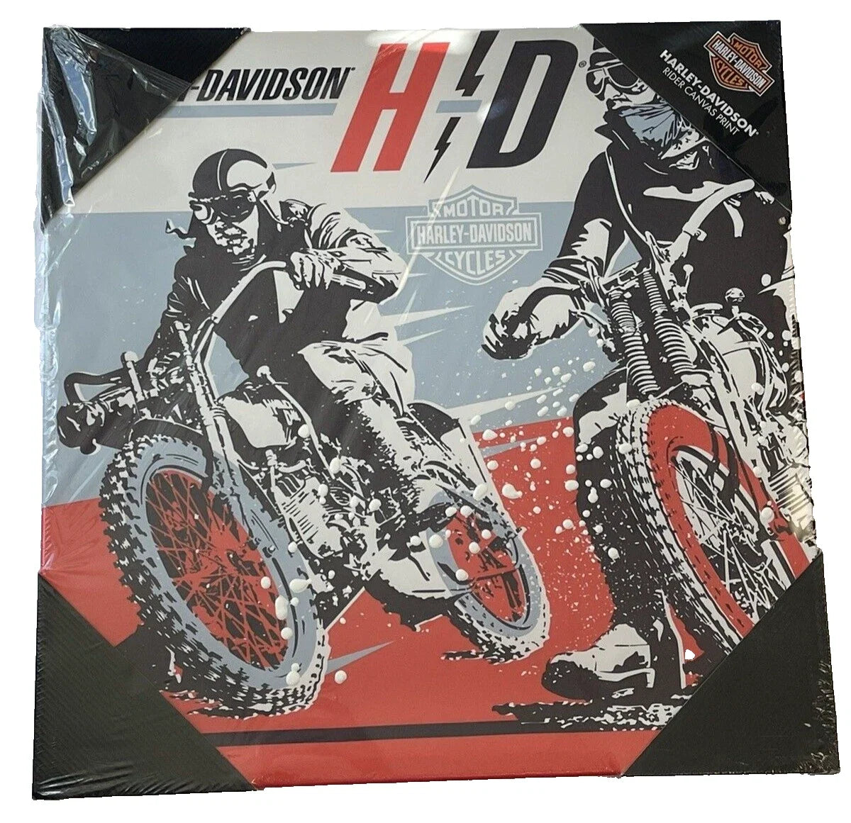 Canvas Print for Harley Davidson 61 HM Rider