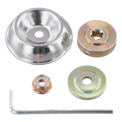 5 Piece Metal Gear Nut Set for Lawn Mowers (Compatible with )