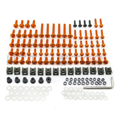 Complete Fairing Bolts Kit for Glod Motorcycle Sportbike