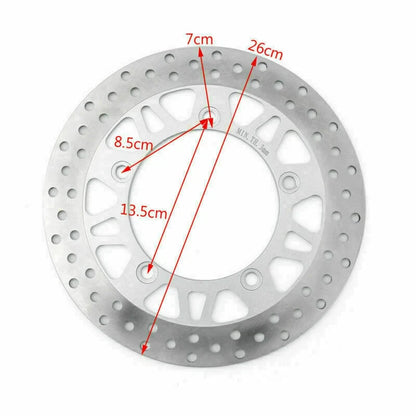 Front Brake Disc Rotor for Suzuki AN250 M/S AN400 (2003–2009) AN650 (2003–2009)
