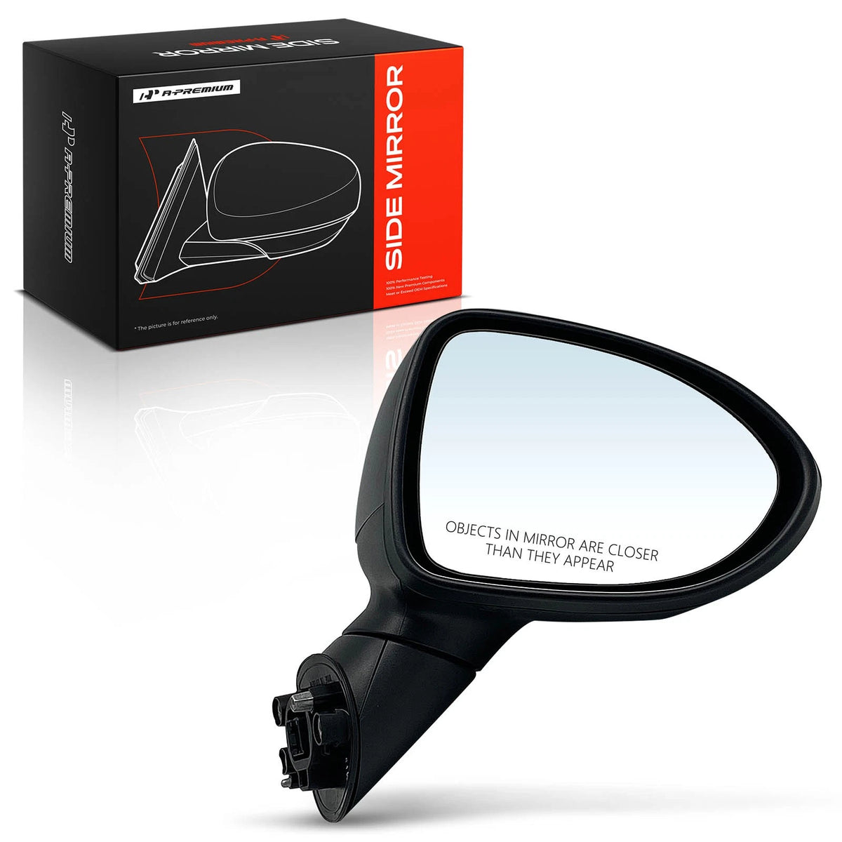 Power Adjust Mirror for Kia Rio (2012–2014) - 876201W140, KI1321167