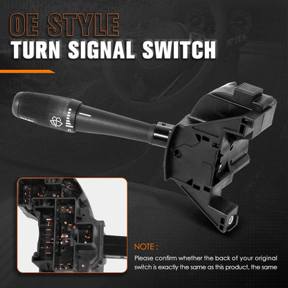 Turn Signal Hazard Light Combination Switch for Ford Mustang (1987–1989)