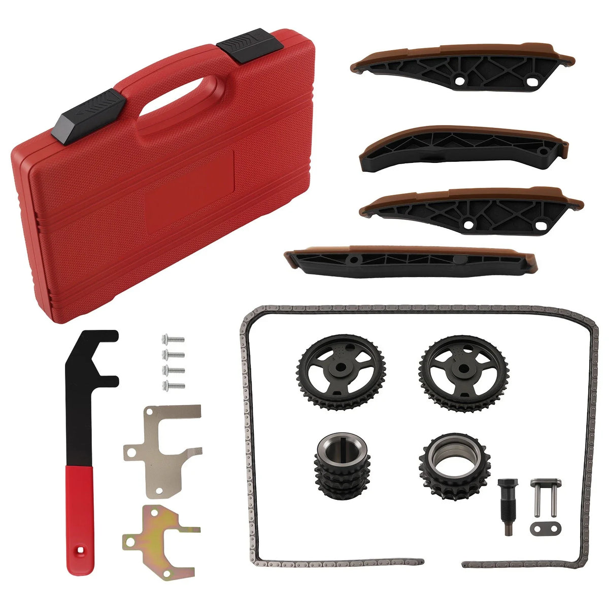 Timing Chain Kit & Tools for Mercedes W203 C32 AMG W211 E55 AMG R171 SLK55 AMG (2001–2008)