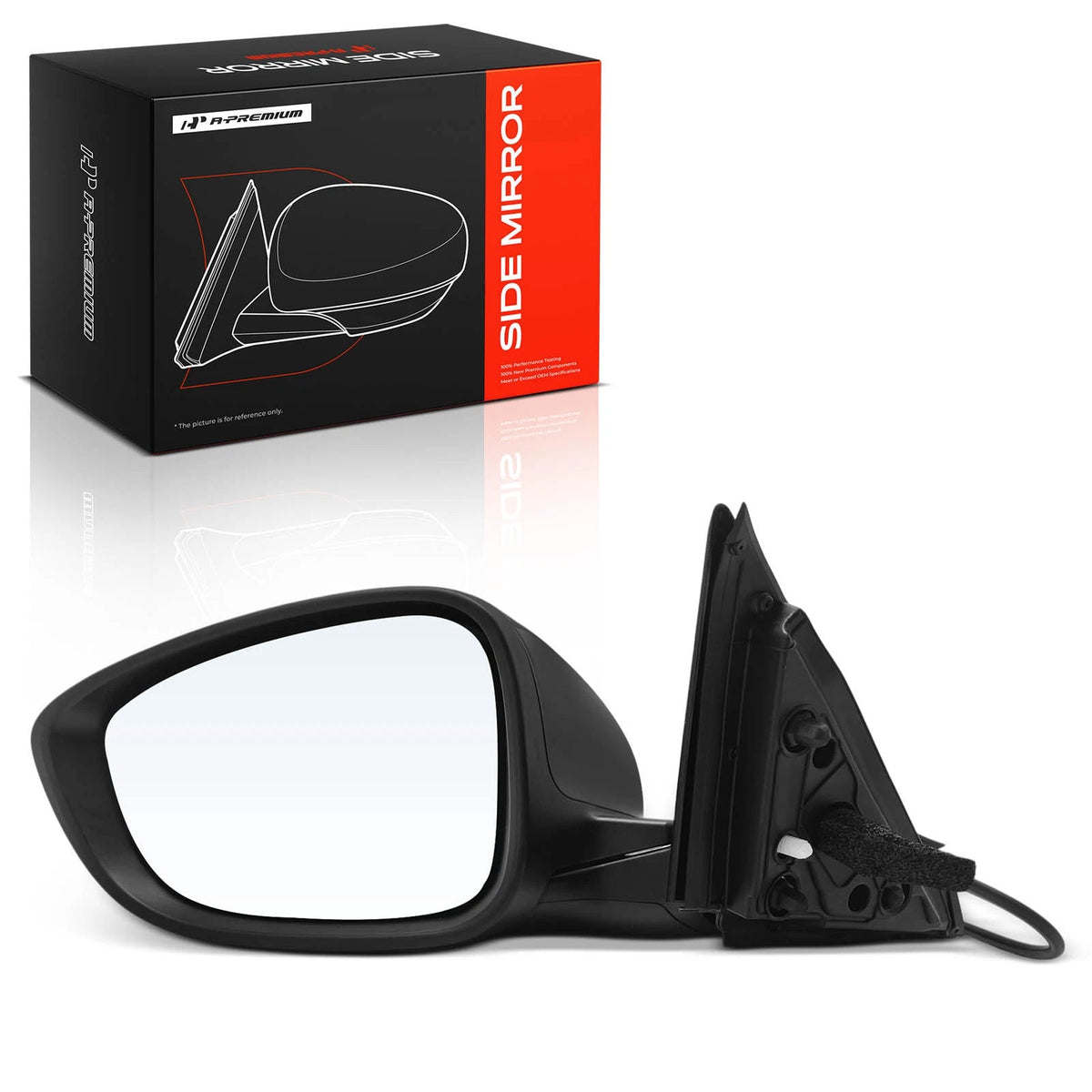 Driver Power Adjust Mirror w/ Power Fold for Honda Accord (2018–2022) 76258TVAA02, HO1320328