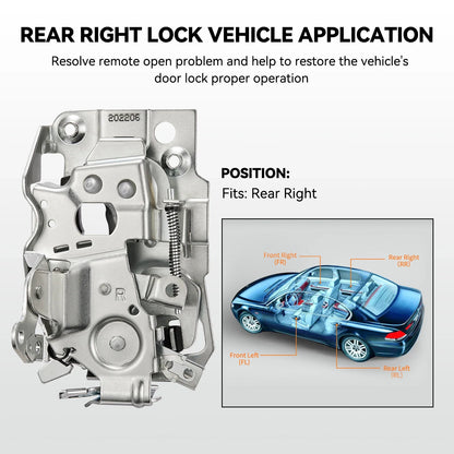 Tailgate Lock Trunk Latch Actuator for Toyota 4Runner (2003–2009)