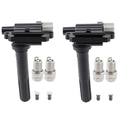 Ignition Coil and Spark Plug Kit for Chevy Sedan Suzuki Vitara Swift (1999–2001) - 18085220, UF268, NGK6741