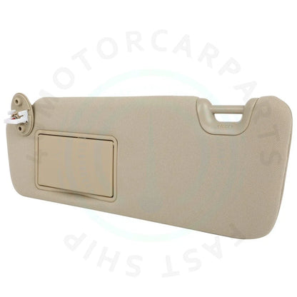 Left Driver Side Sun Visor for Toyota Highlander (2014–2019)