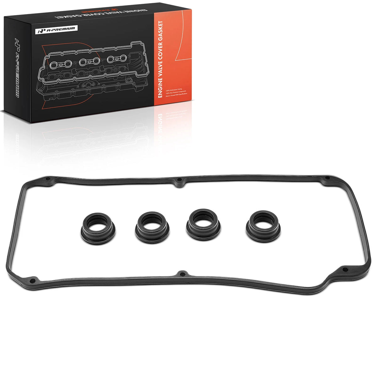 Set of 2 Engine Valve Cover Gaskets for Mitsubishi Mirage Lancer (1997–2007) VS50535R