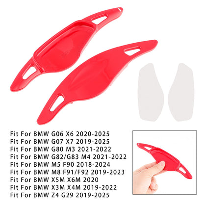 Steering Wheel Paddle Shifter Extensions for BMW X3 F97 X3M G02 X4 X4M