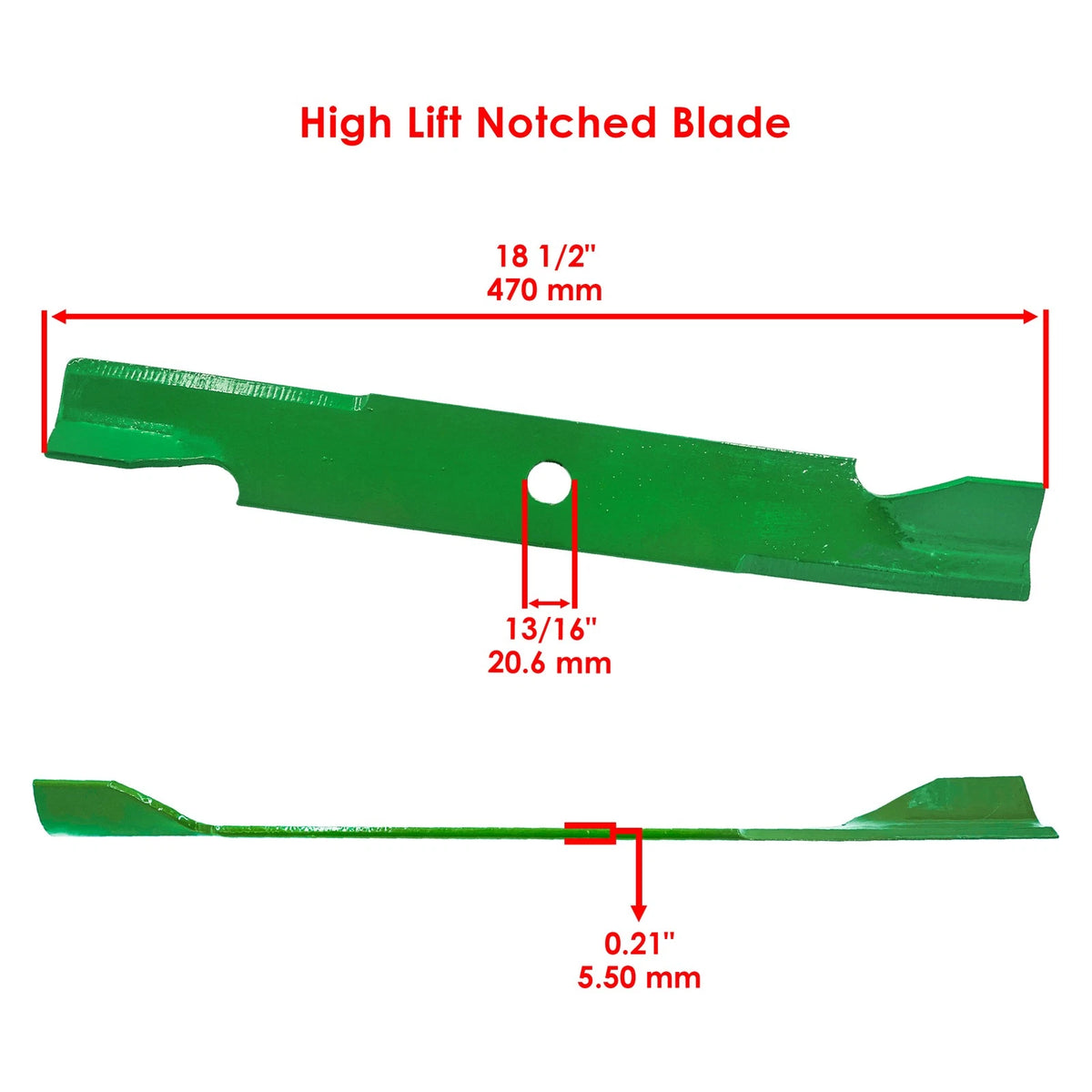 52" Deck Blade Kit for Snapper Simplicity Murray (MB1943+BL2893)