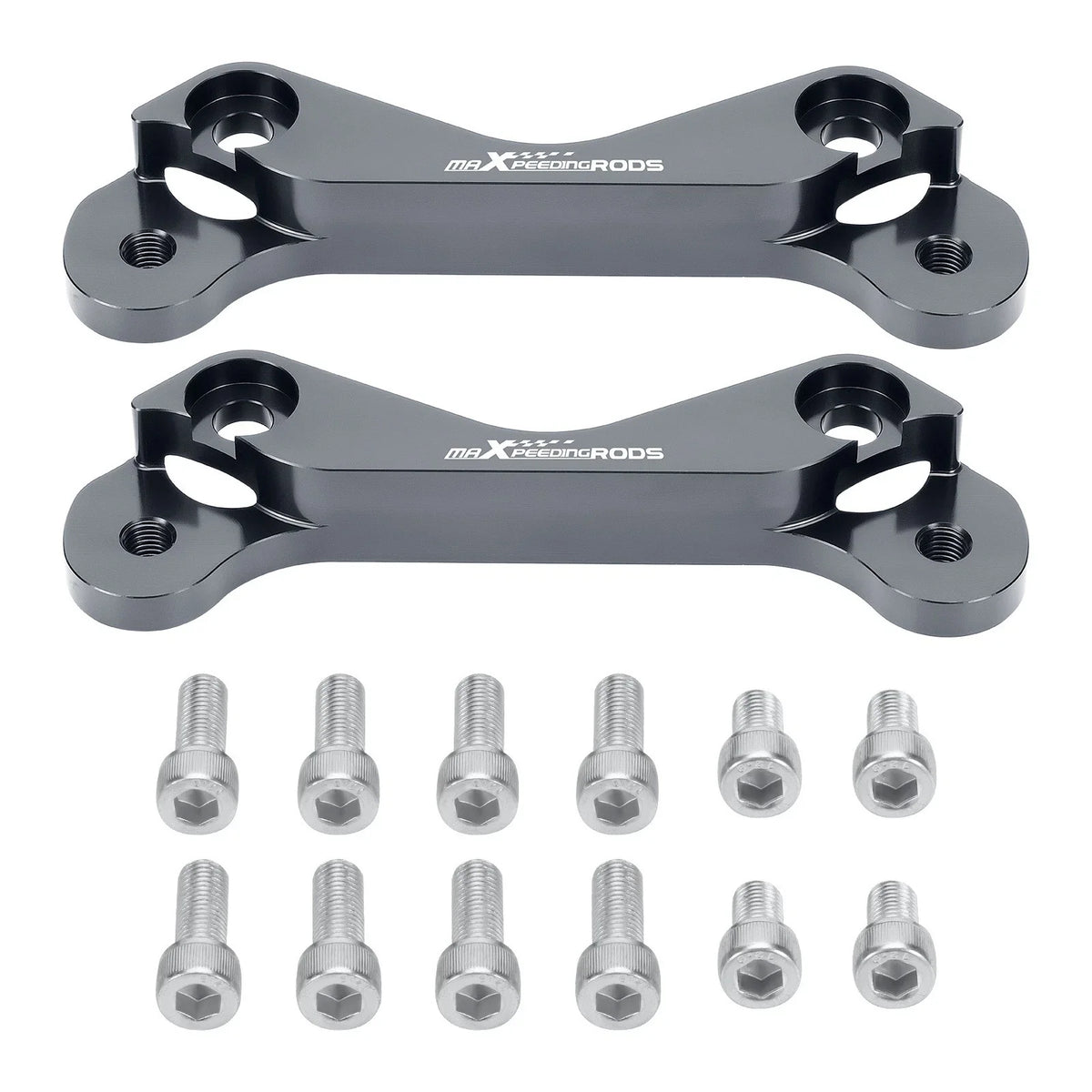 Brake Caliper Adapter for Subaru Legacy GT (2000–2008) 6061 Aluminum Gray