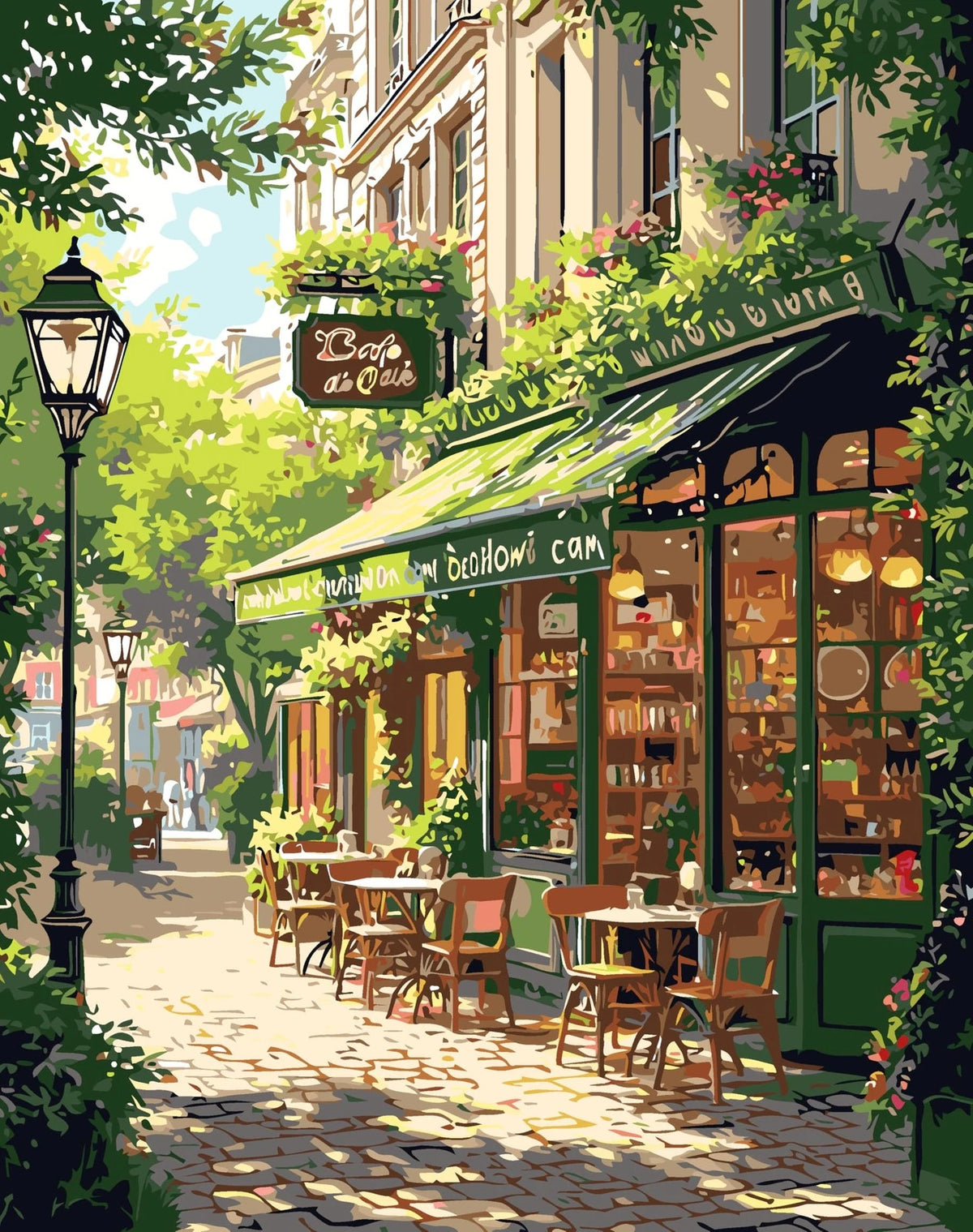 Paint by Numbers Kit for Adults - Easy Street 16x20 inches