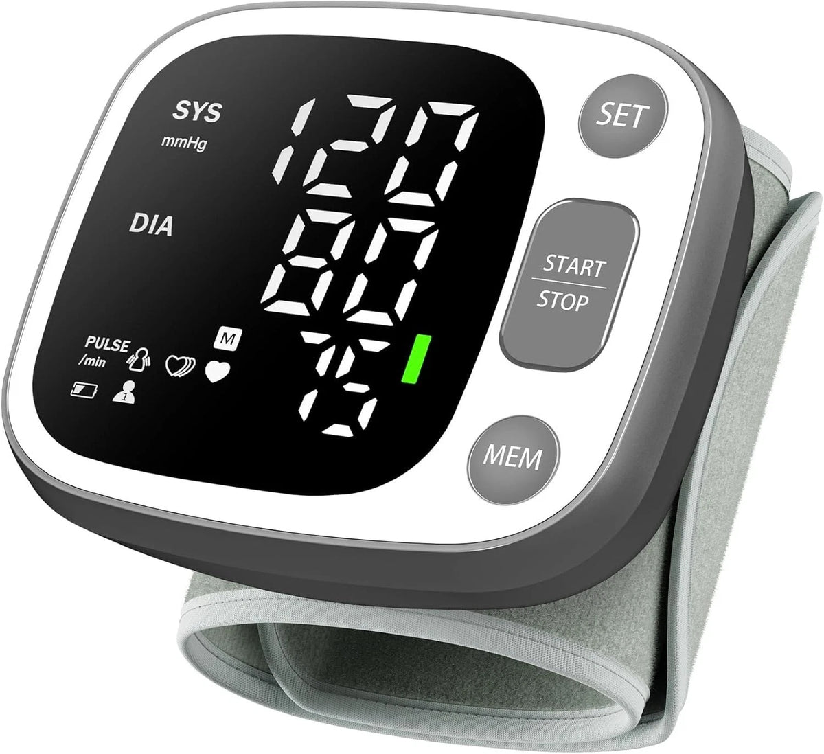 Rechargeable Digital Blood Pressure Monitor for Home Use
