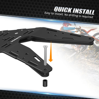 Aluminum Rear Luggage Rack for KTM 690 Enduro R (2019–2024)
