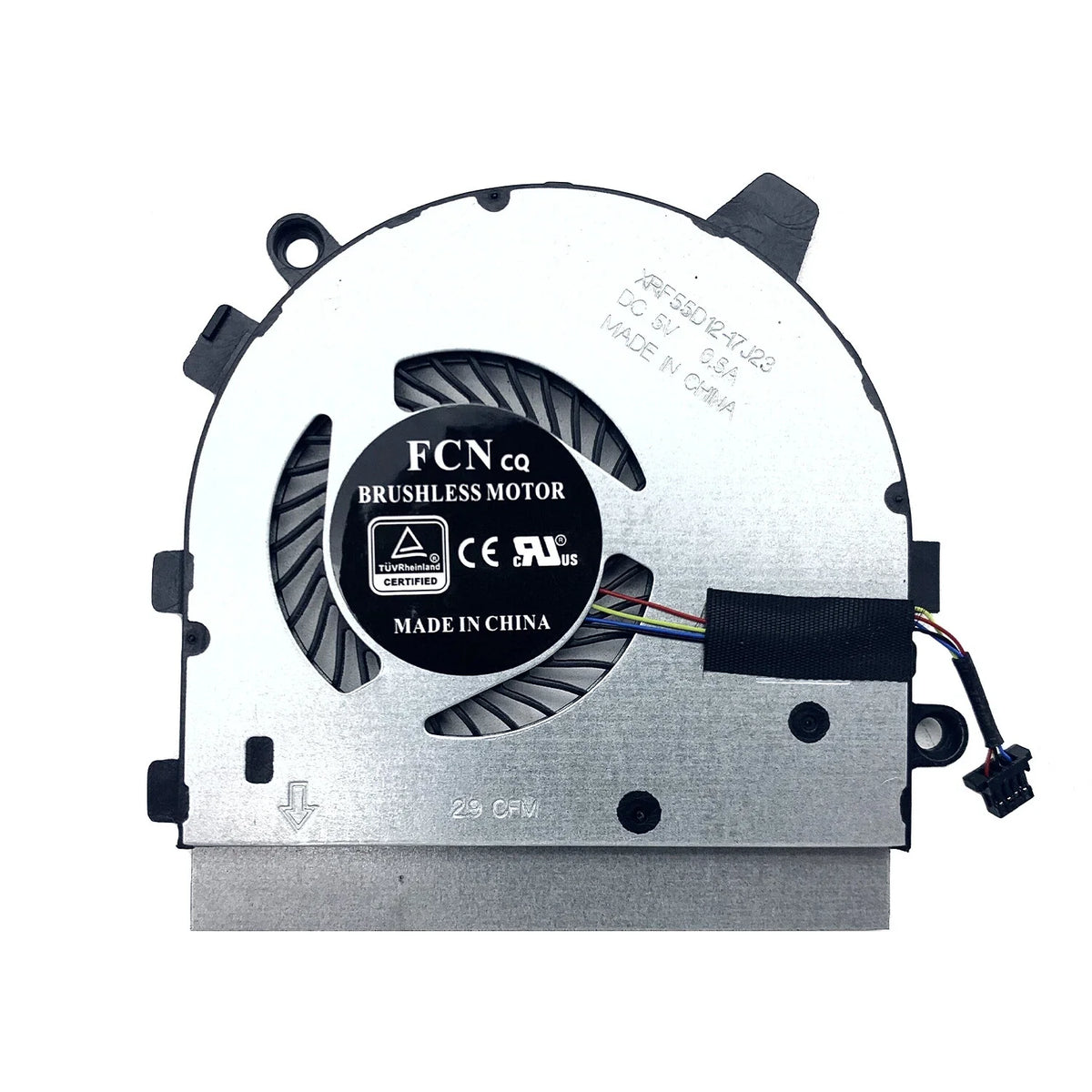 CPU Cooling Fan for Dell Inspiron 13 7390 7391 2-in-1 (2019–2020) 0HYPYN HYPYN 023.100GI.0011