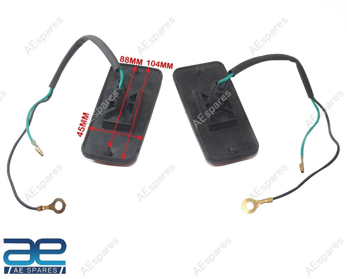 Front & Rear Side Marker Light Set for Suzuki Samurai SJ413 SJ410