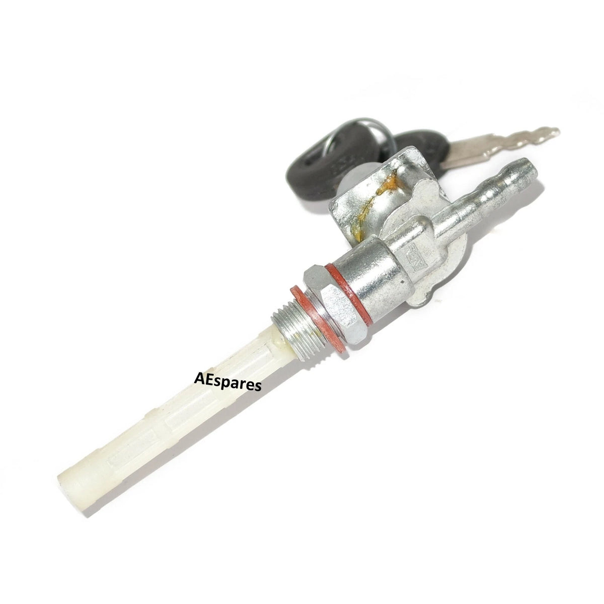 Fuel Tank Locking Tap Valve with 2 Keys for Jawa Bike