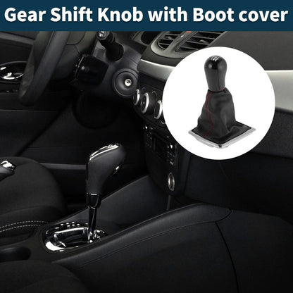 6 Speed Manual Gear Shift Knob with Cover for Ford Focus (2012–2018)