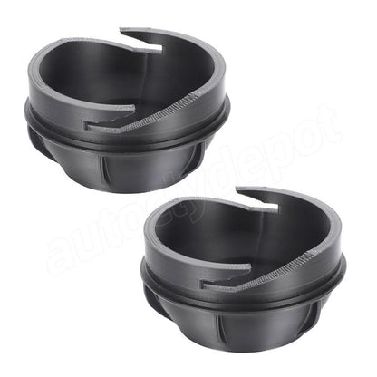 Pair Headlight Housing Dust Cover Seal Cap for Ram 1500 2500 3500 (2012–2018)
