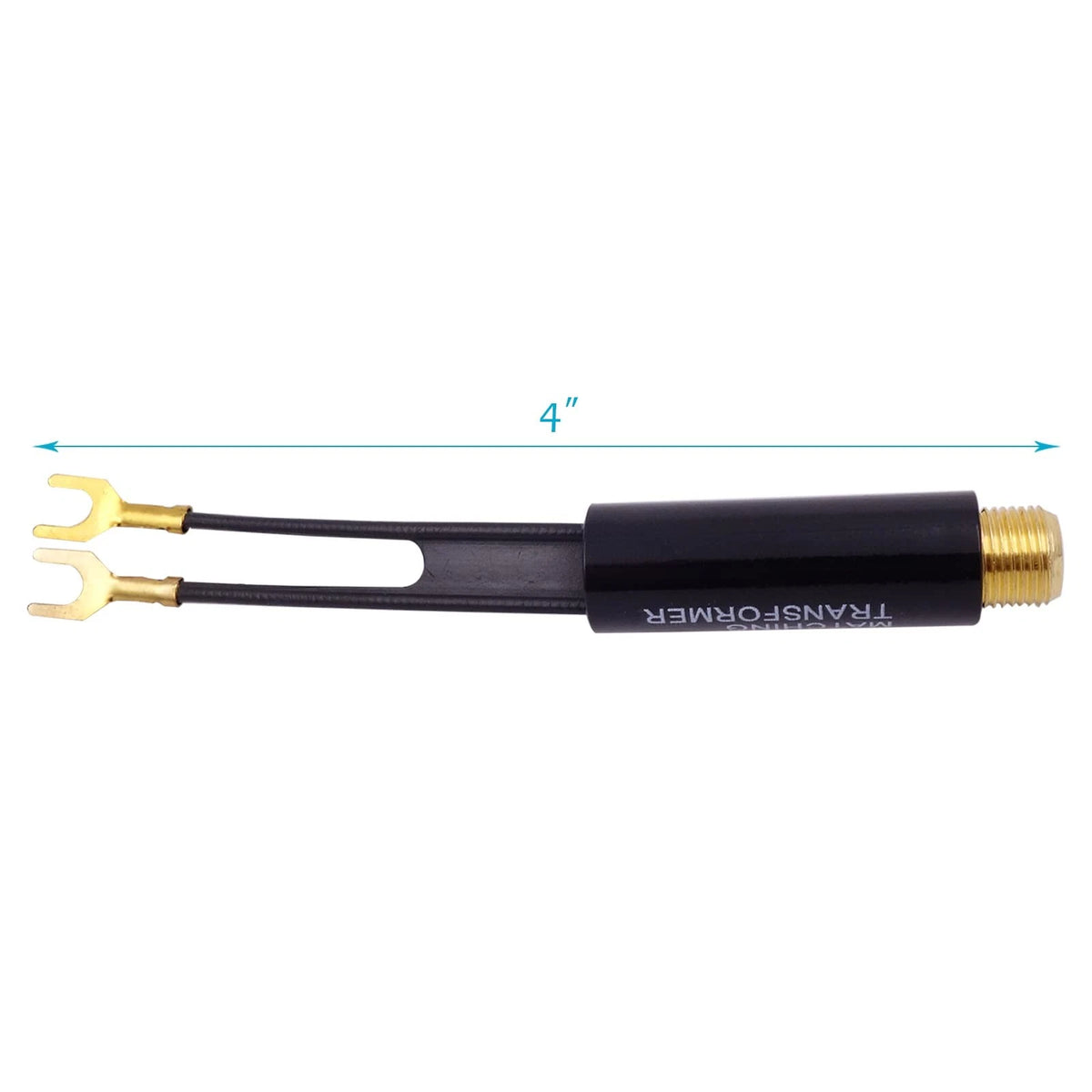 2X Gold Plated 75 Ohm to 300 UHF/VHF/FM Adapters for