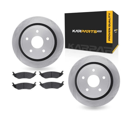 Brake Set with Pads for Ram 1500 Classic (2019–2024) ALX-PAU-DF-6212-40429-CLA6