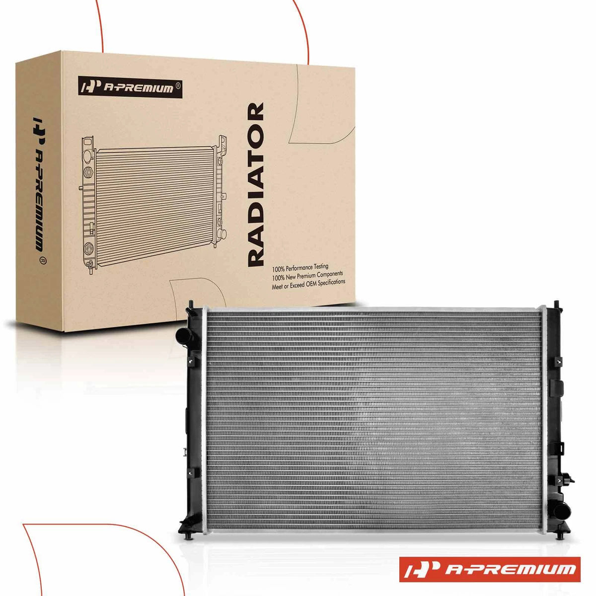 Aluminum Radiator for Honda Civic (2016–2021) - 190105AAA01, HO3010242, 13582