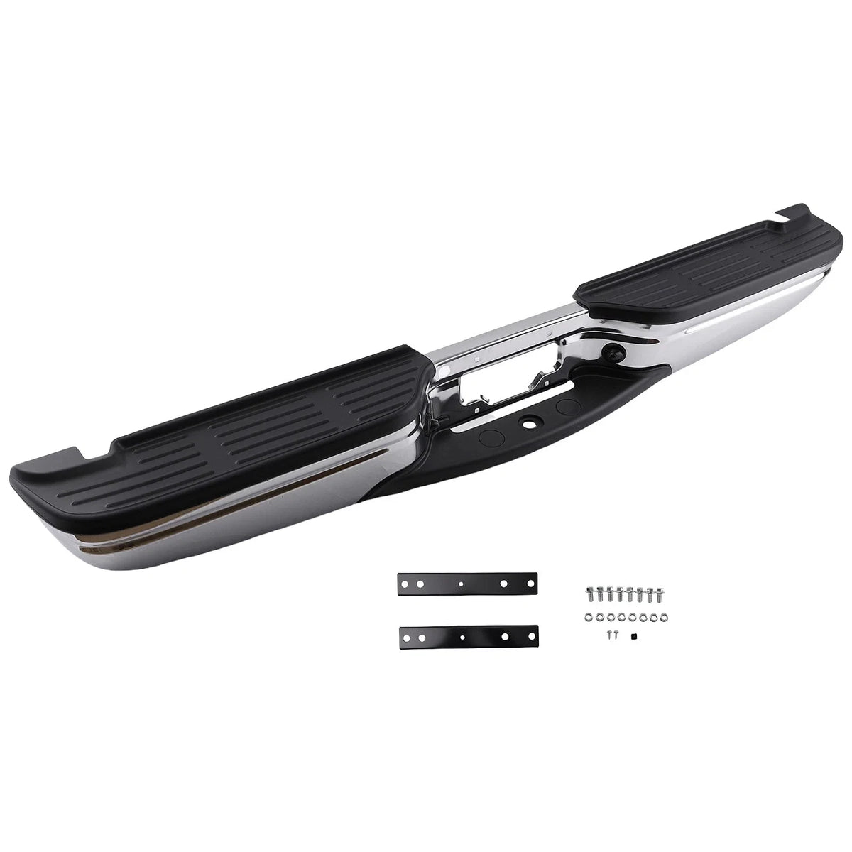 Steel Chrome Rear Bumper for Ford F250 F350 (1999–2007)