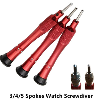 3-Piece Carbon Steel Star Screwdriver Set for Richard Mille Watch Repair