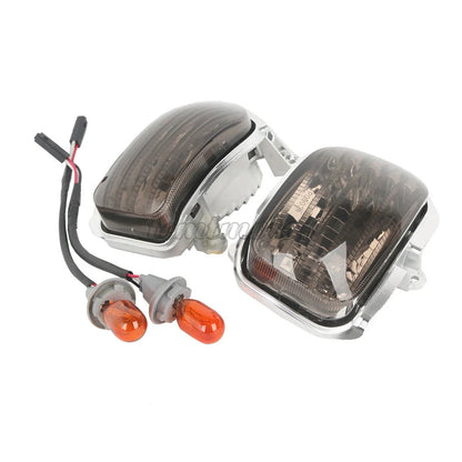 ABS Smoked Front Turn Signal Lights for Honda Goldwing GL 1800 (2001–2017)