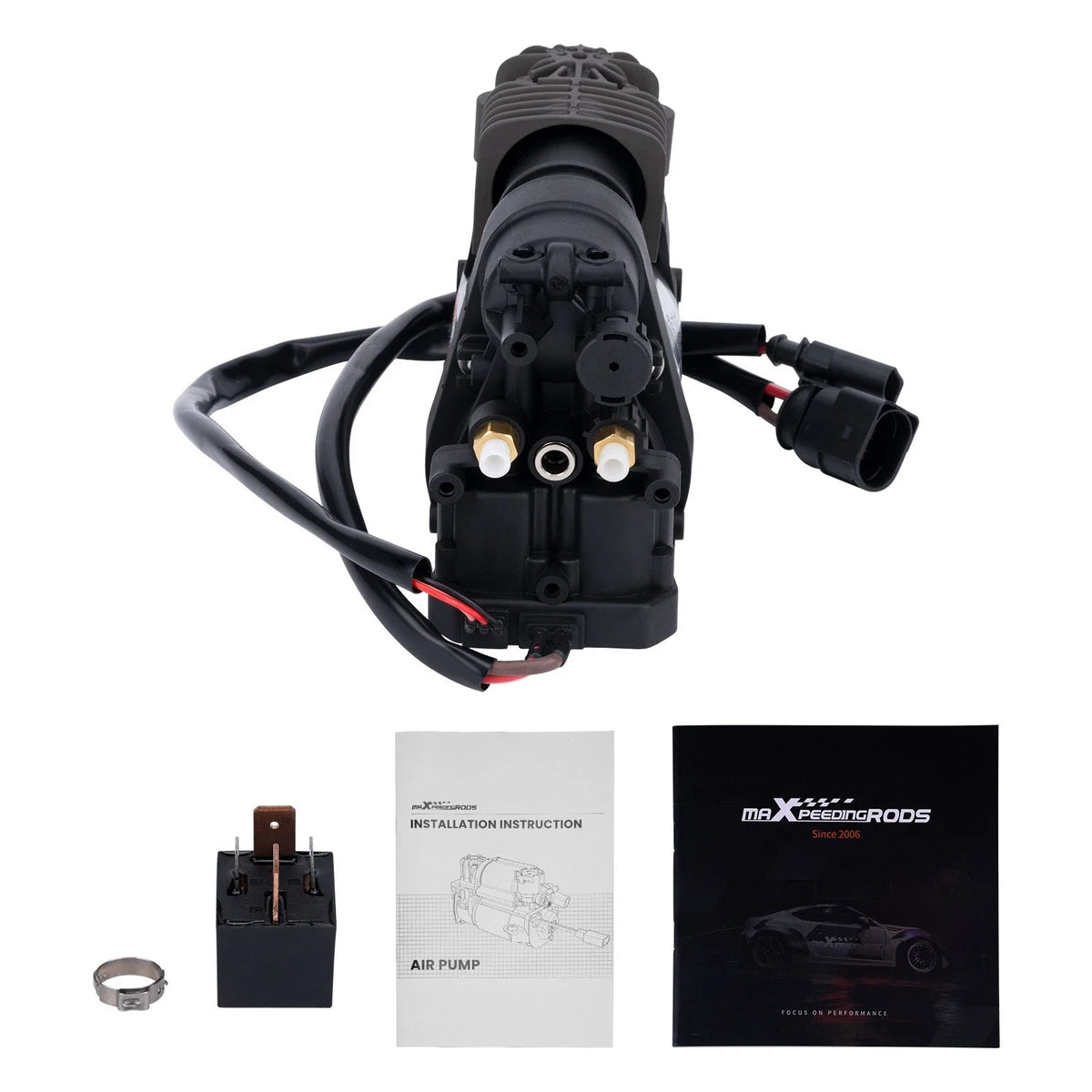 Air Ride Suspension Compressor Pump for Porsche Cayenne, VW Touareg (2011–2018)