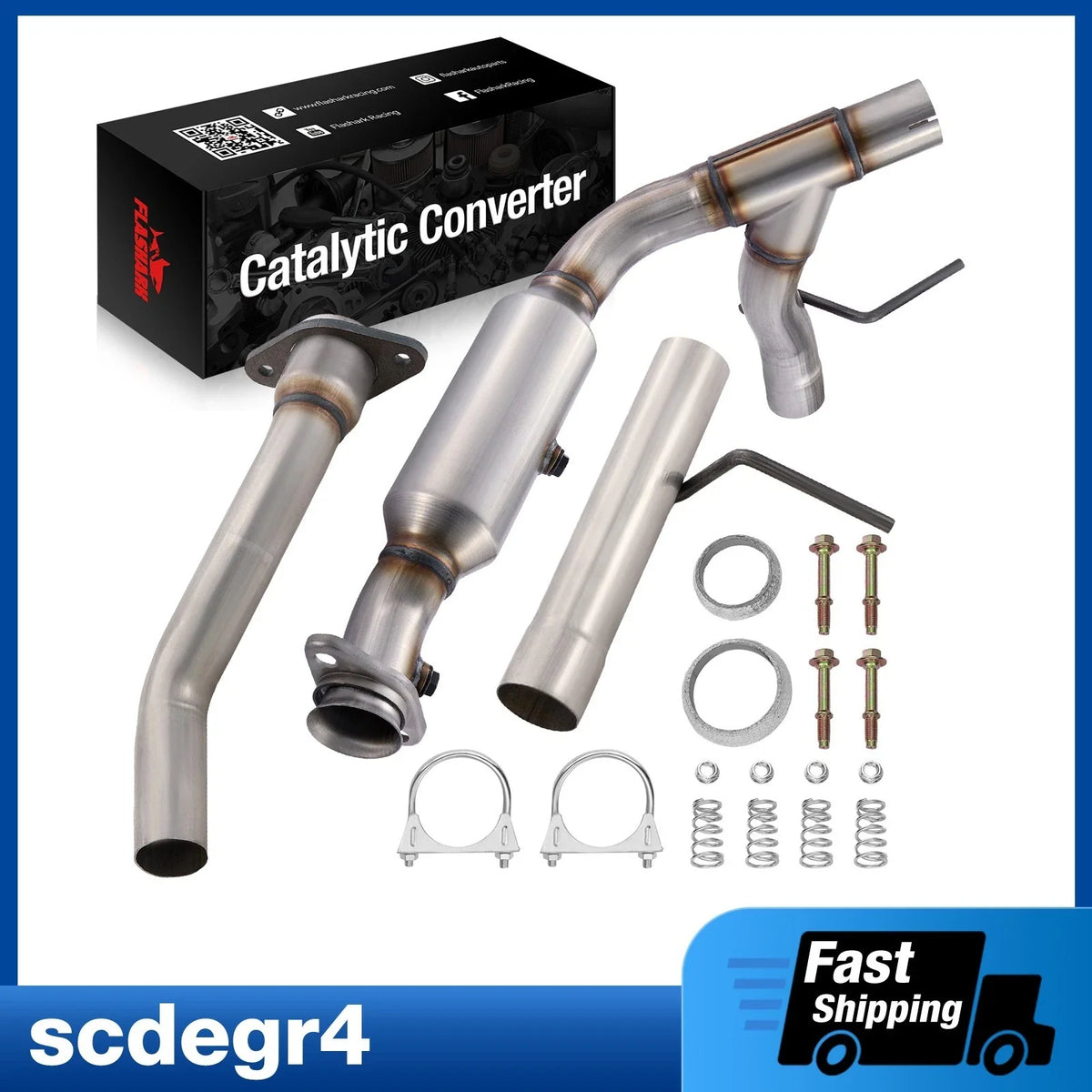 2X Catalytic Converter for Ford F-150 V8 5.0L (2011–2014)