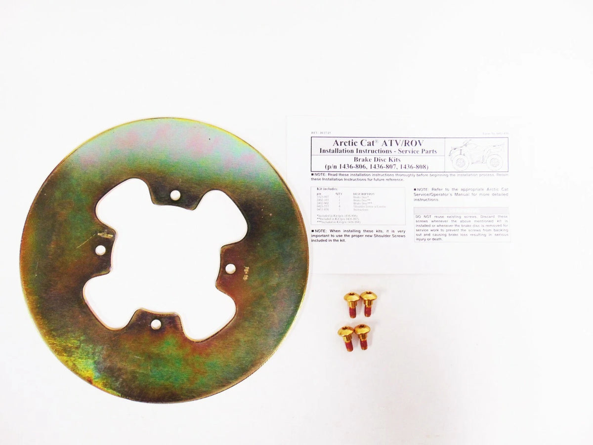 Disc Brake Kit for Arctic Cat ATV (1436-807)